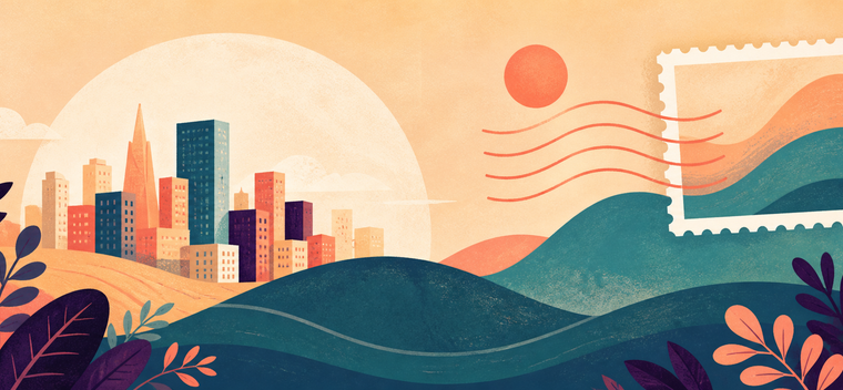 Personalized postcard preview