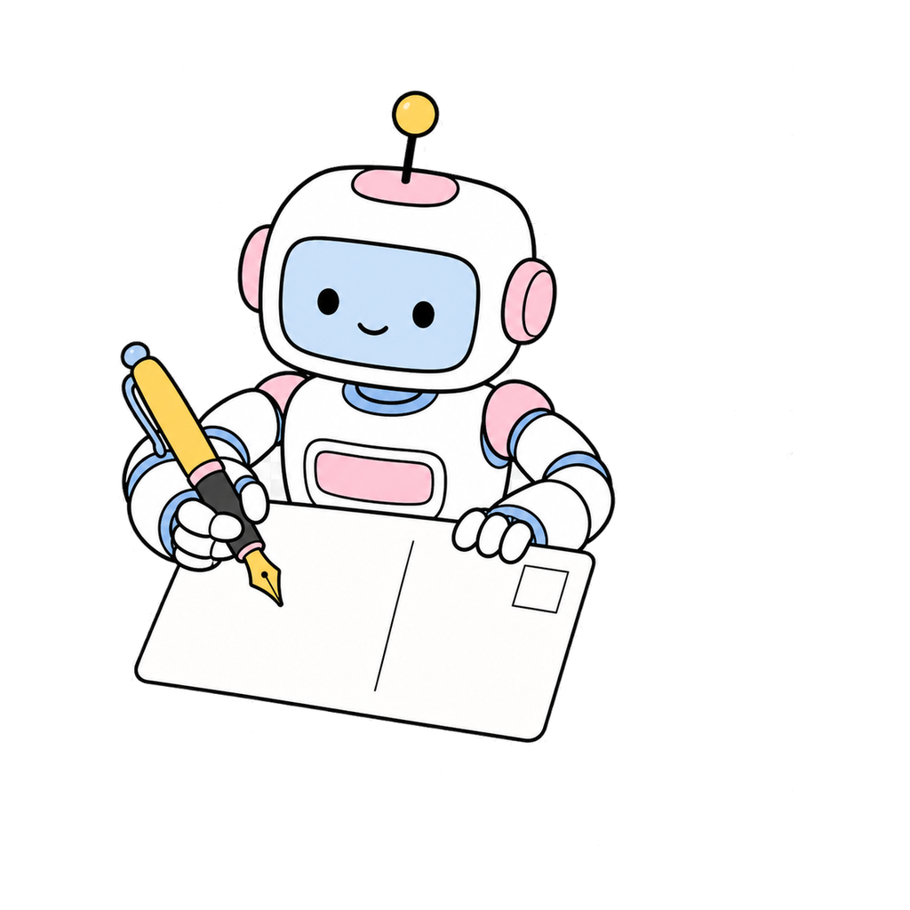 Robot pen doodle